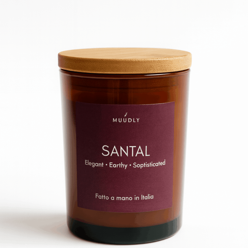 Warm Candle Santal Vanilla Deluxe