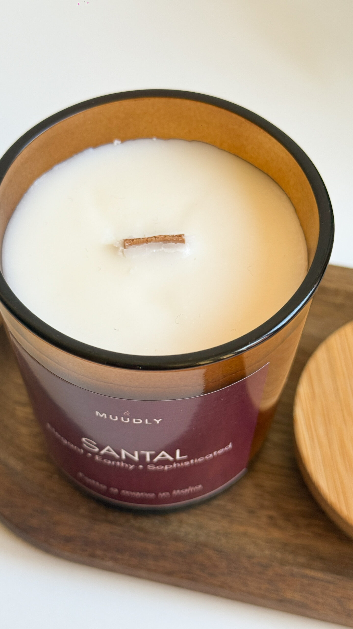 Warm Candle Santal Vanilla Deluxe - Image 6