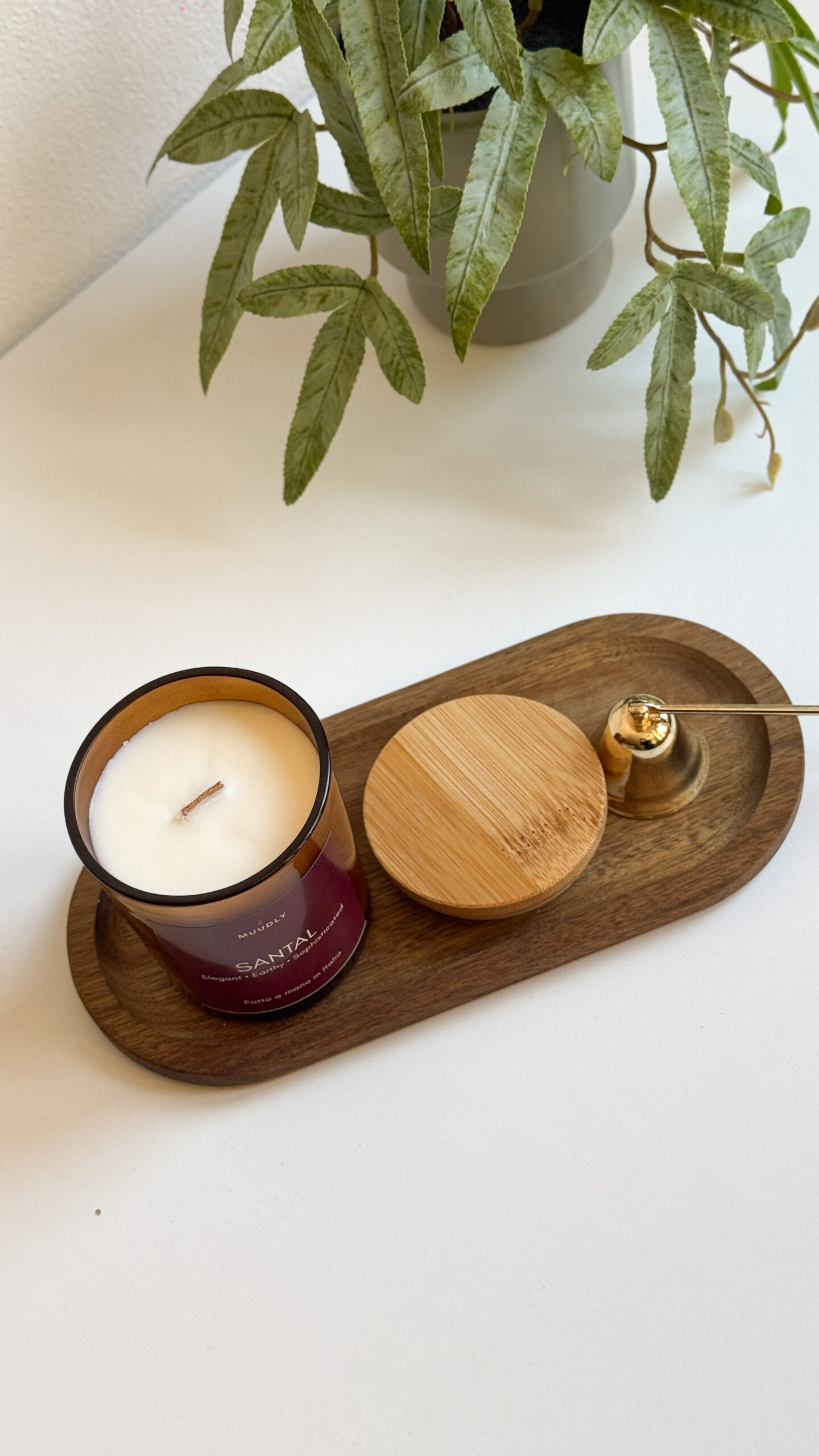 Warm Candle Santal Vanilla Deluxe - Image 3