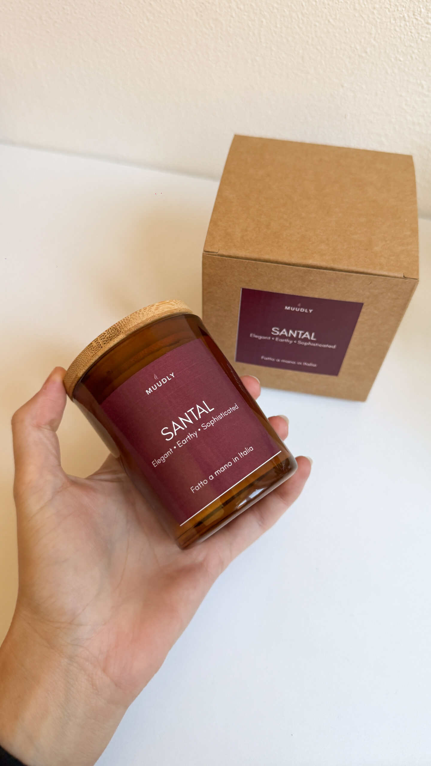 Warm Candle Santal Vanilla Deluxe - Image 4