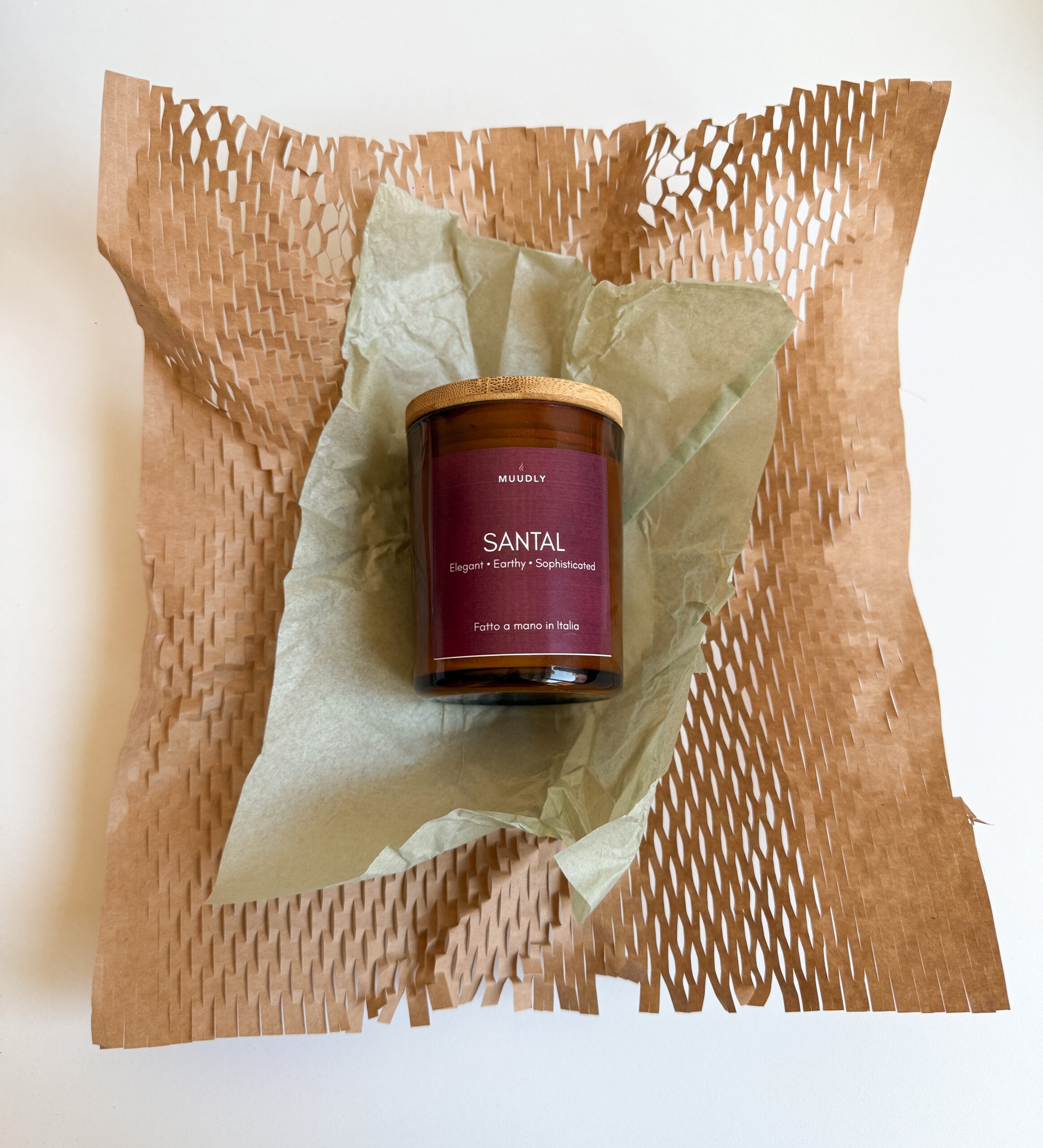 Warm Candle Santal Vanilla Deluxe - Image 2