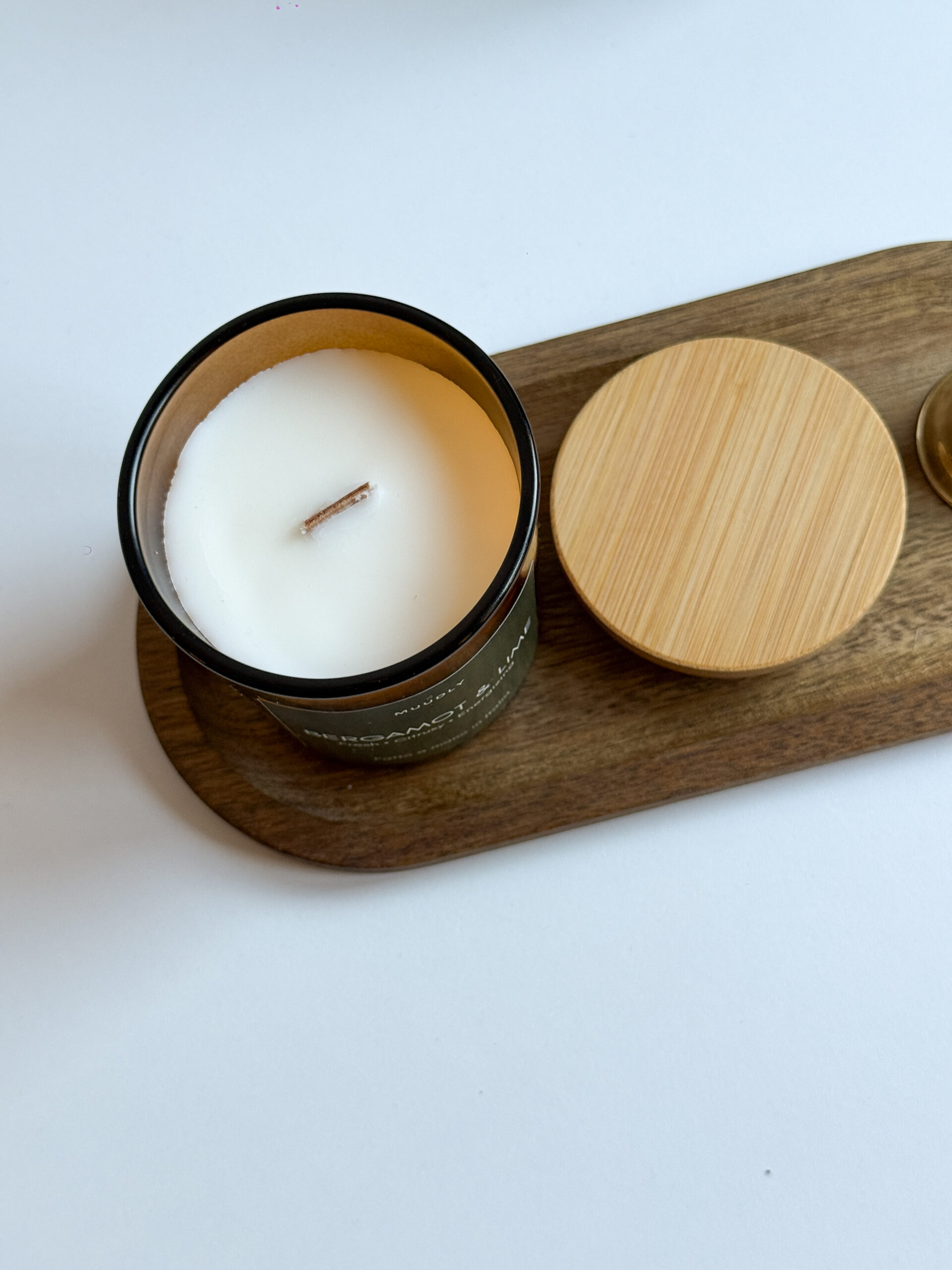 Bergamot & Lime Candle - Warm Collection - Image 4