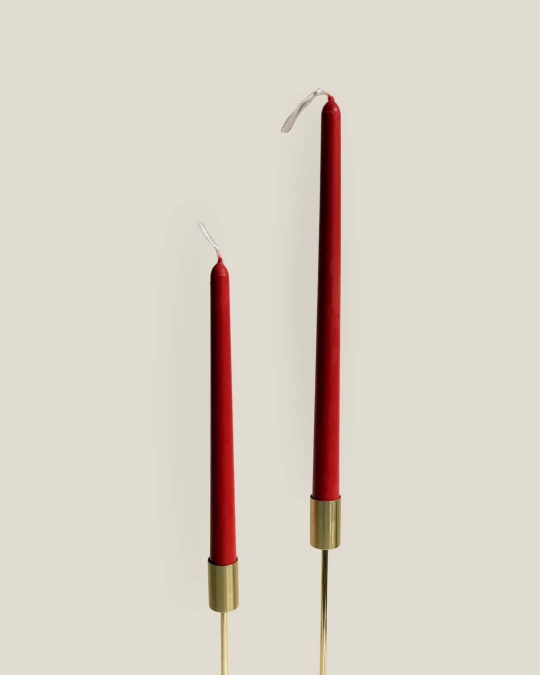 Slim Candle Rossa